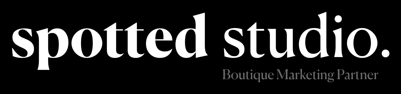 spotted studio. Boutique Marketing Partner